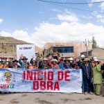 Hudbay Perú y el distrito de Velille inician obra de mejoramiento y ampliación de pistas y veredas